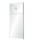 Trumeau Mirror with Etched Star