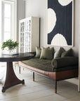 Jennings Metal Daybed (with Round Bolsters)