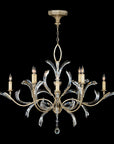Beveled Arcs 57" Chandelier