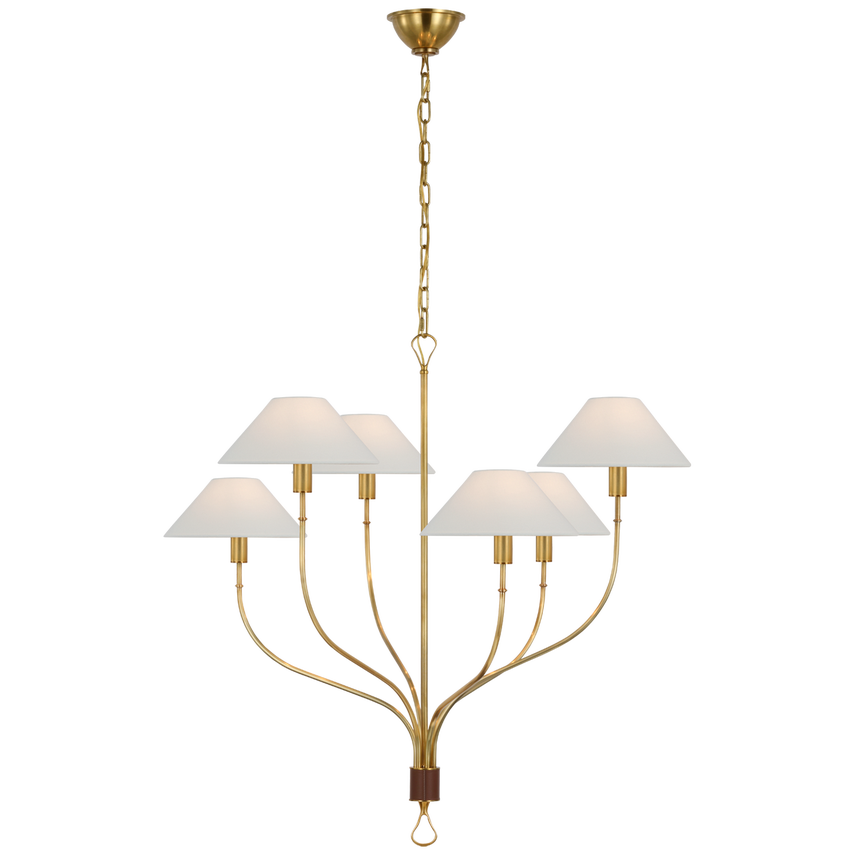 Griffin Large Staggered Tail Chandelier
