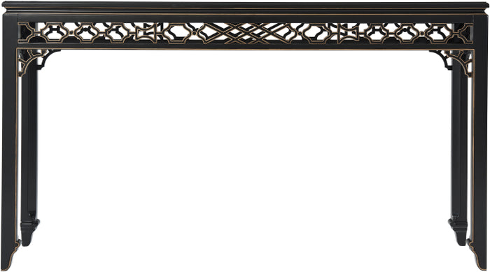 Long Hall Chinoiserie Console Table