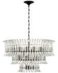 Rhine 34" Three Tier Chandelier