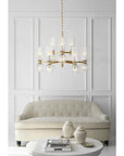 Asalea Medium Two Tier Chandelier