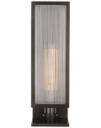 York Single 16" Box Outdoor Sconce
