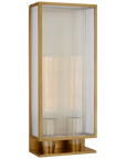 York Double Box Outdoor Sconce