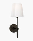 Bryant Sconce with White Glass