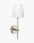 Bryant Sconce with White Glass