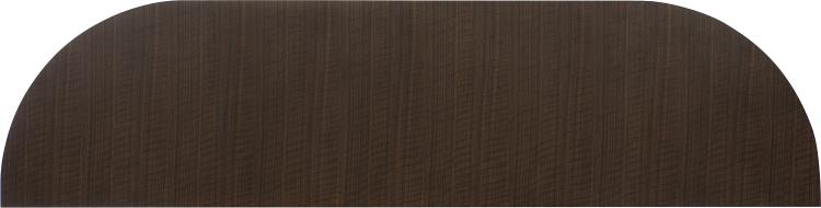 Maxime Console with wood top
