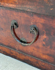 Vintage Lacquered Leather Trunk