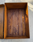 Vintage Lacquered Leather Trunk