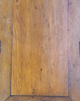 19thC Chinese Bench With Hand Carved Apron