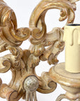17thC Style Sconce Hand Carved in Italy