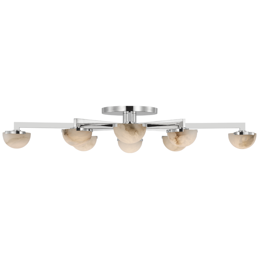 Pedra Large Staggered Arm Flush Mount