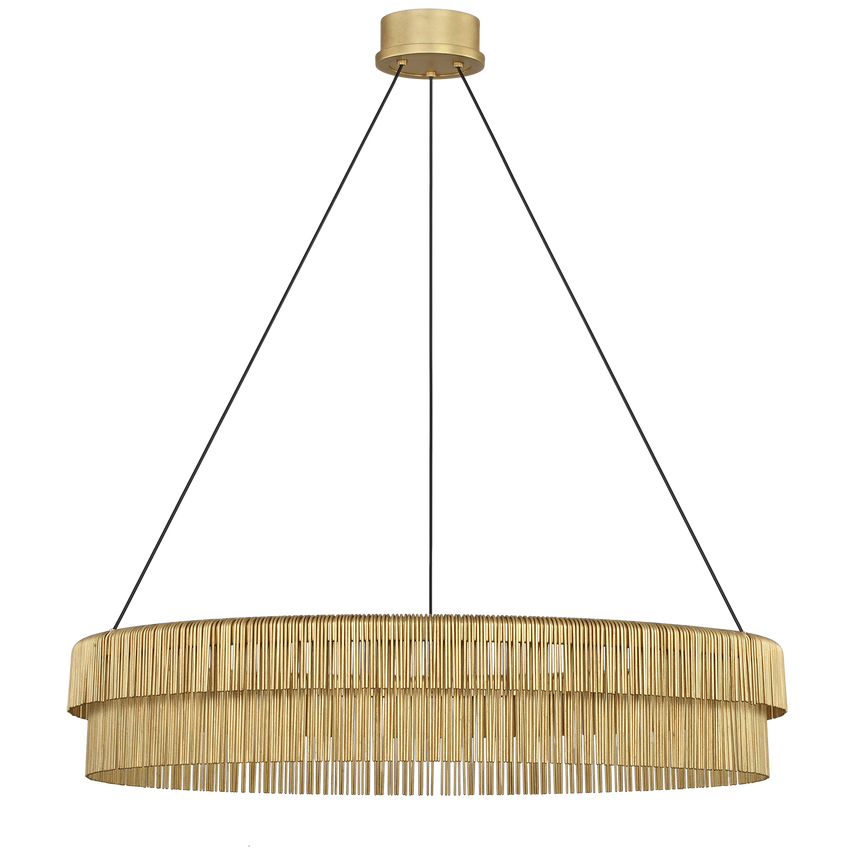 Differo 34" Layered Ring Chandelier