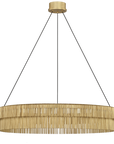 Differo 34" Layered Ring Chandelier