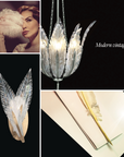 Plume 39" Round Pendant
