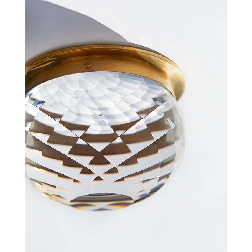 Hillam 5.5" Solitaire Flush Mount