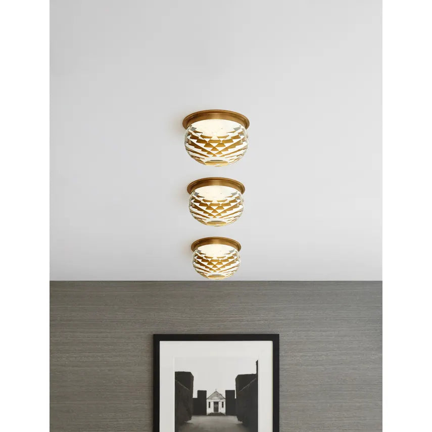 Hillam 5.5" Solitaire Flush Mount
