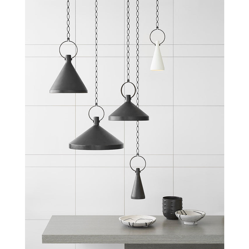 Limoges Medium Tall Pendant