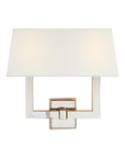Two-Light Square Tube Sconce