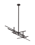 Cityscape Stacked X Large Linear Chandelier