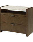 Catalina two Drawer Nightstand