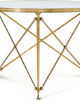 Spencer London Round Brass Centre Table II