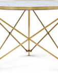 Spencer London Round Brass Centre Table II