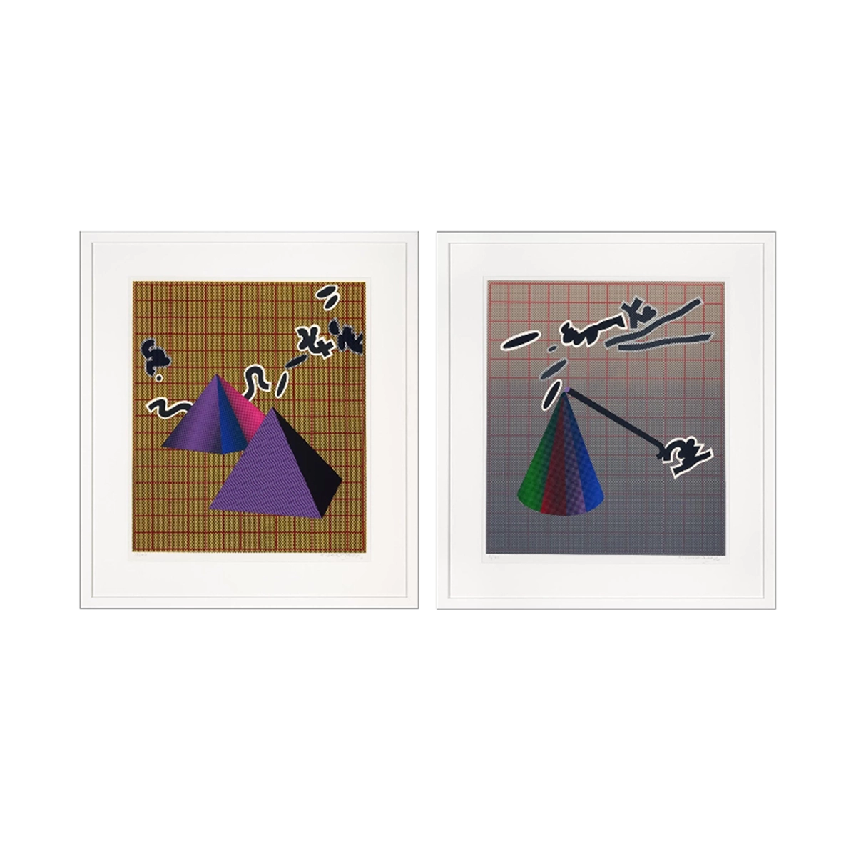 The Improbable Equation No 1. and No 2. by Alun Leach-Jones