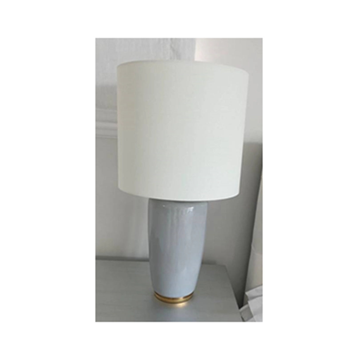 Grey large online table lamp