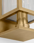 York Single 16" Box Outdoor Sconce