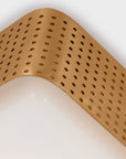 Precision Large Square Flush Mount