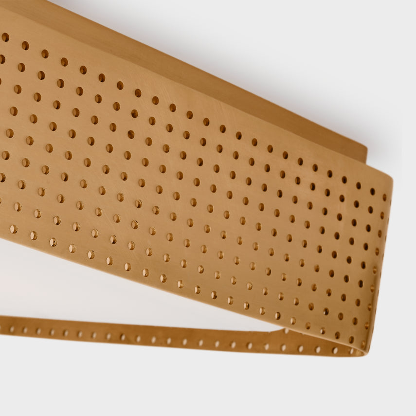 Precision Large Square Flush Mount