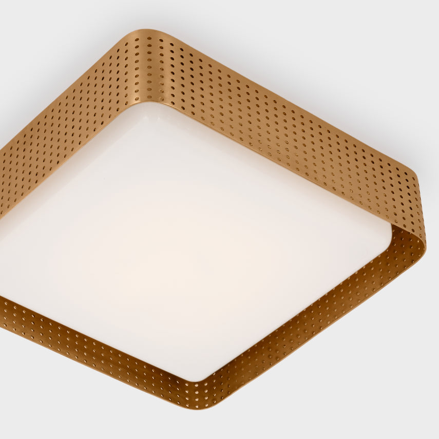 Precision Large Square Flush Mount