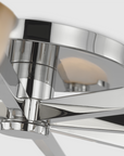 Pedra Large Staggered Arm Flush Mount