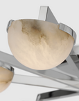 Pedra Large Staggered Arm Flush Mount