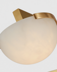 Pedra Extra Large Staggered Arm Flush Mount