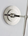 Bryant Sconce with White Glass