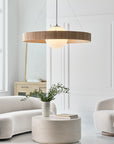 Arena 53" Ring and Globe Chandelier