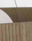 Arena 53" Ring and Globe Chandelier
