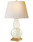 Gourd Form Small Table Lamp
