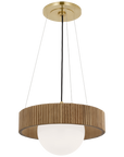 Arena 18" Ring and Globe Chandelier