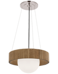 Arena 18" Ring and Globe Chandelier