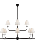 Piaf Grande Two Tier Chandelier