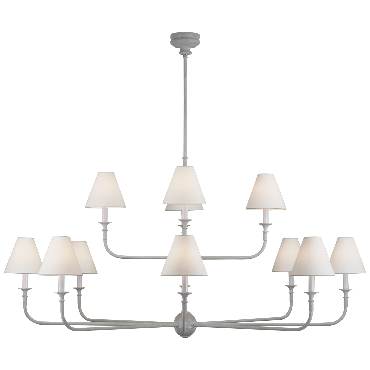 Piaf Grande Two Tier Chandelier