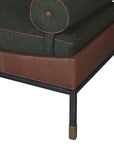 Jennings Metal Daybed (with Round Bolsters)