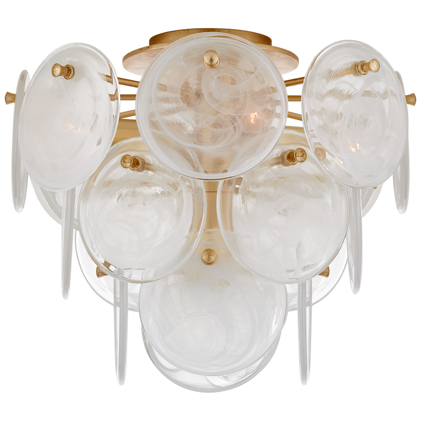 Loire Medium Tiered Flush Mount