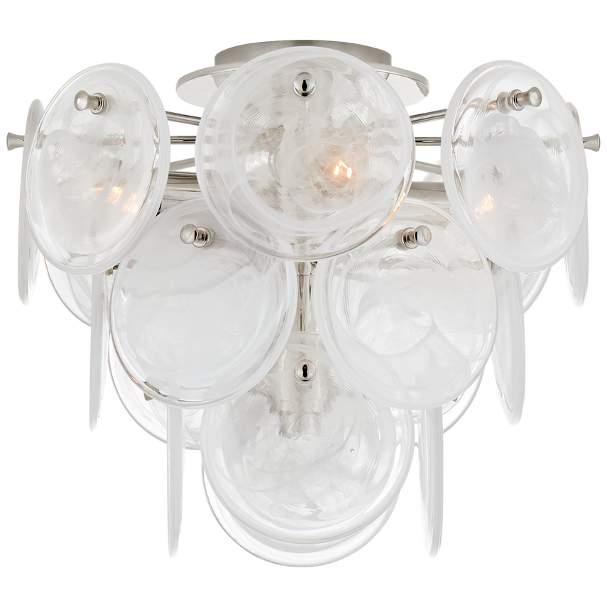 Loire Medium Tiered Flush Mount