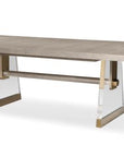 Cadence Extension Dining Table in Sand Cerused
