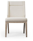 Cadence Sweep Dining Chair in Sand Cerused
